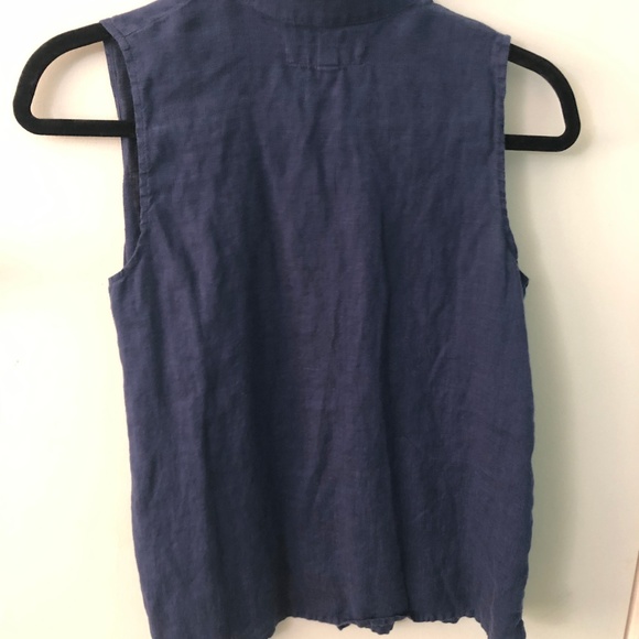 Flax blue button down - Picture 2 of 2